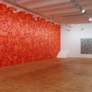 Ekrem Yalcindag, 765 Mal Rot und GRI GRAU GREY, 2008	, Öl auf Leinwand 180 x 160 cm 